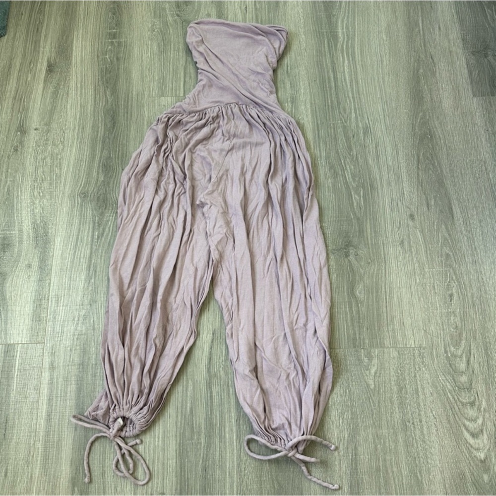 RARE Urban Outfitters Out from Under Iris Strapless Lilac Jumpsuit